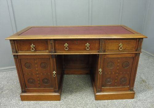Late Victorian Arts and Crafts Desk