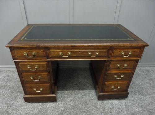 Victorian Oak Desk