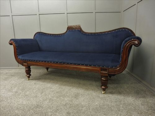 Newly Upholstered Regency Sofa