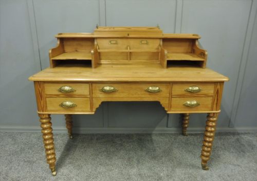 Victorian Pine Desk