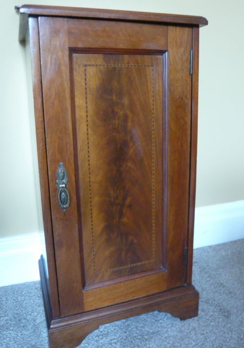 Edwardian Mahogany Bedside Cabinet