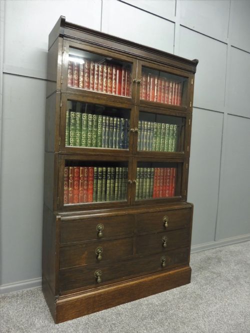 Oak Barristers Bookcase