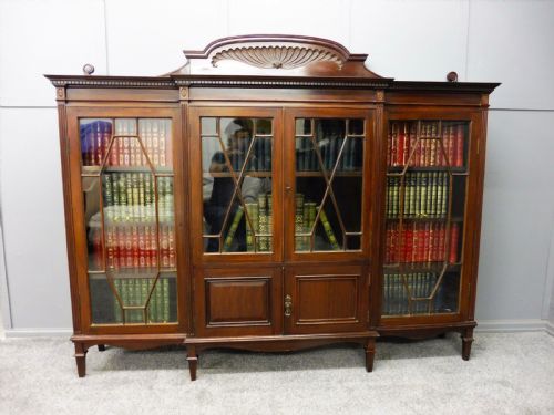 Edwardian Mahogany Bookcase