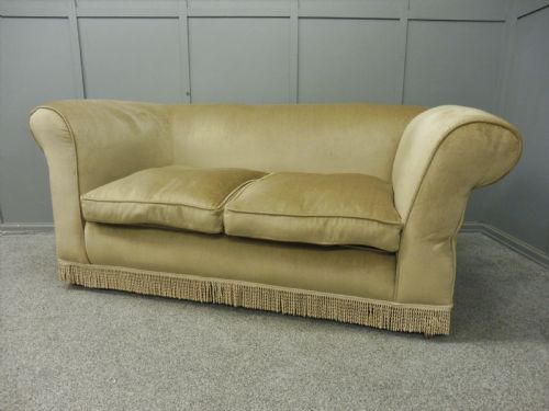 Late Victorian  Small Chesterfield Drop End Sofa