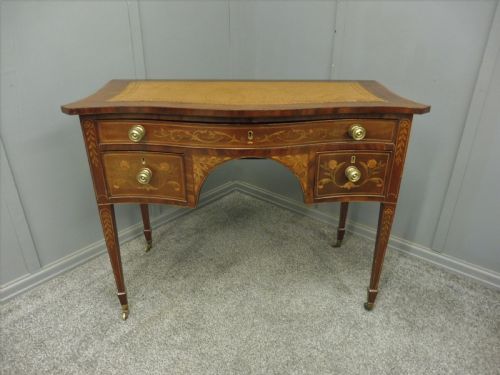 Mahogany Inlaid Writing Desk Circa 1900