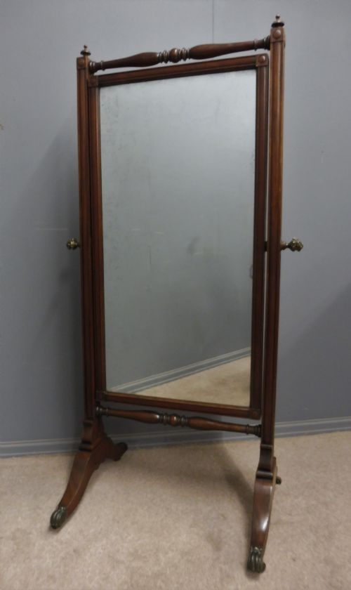 Beautiful 19th Century Cheval Mirror