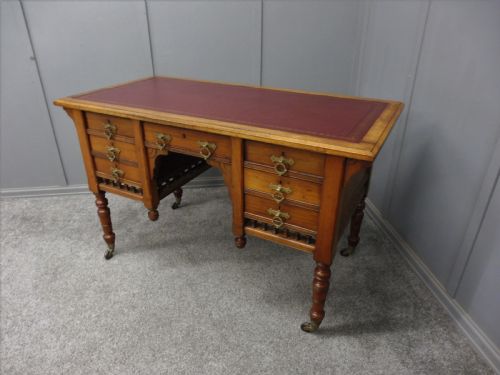 19th Century Arts and Crafts Walnut Desk