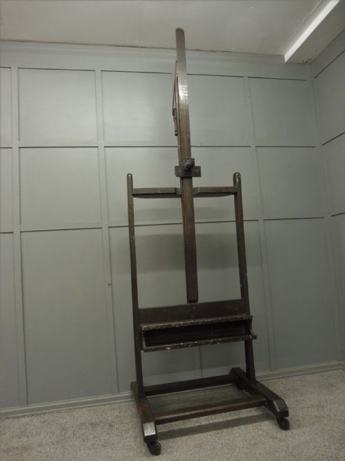 Large Victorian Professional Artists Studio Easel