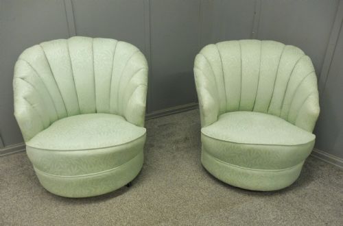 Pair of Art Deco Tub Chairs