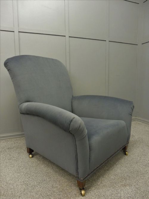 Newly Upholstered Howard Style Armchair