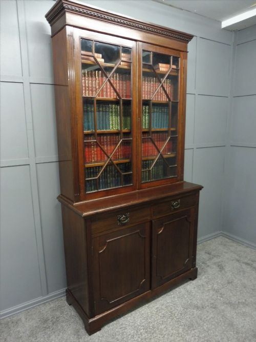 Late 19th Century Cabinet Bookcase