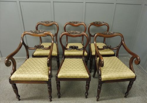 Set of 6 William IV Dining Chairs