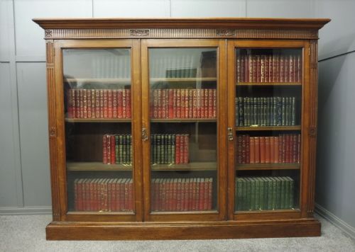Edwardian Oak Bookcase