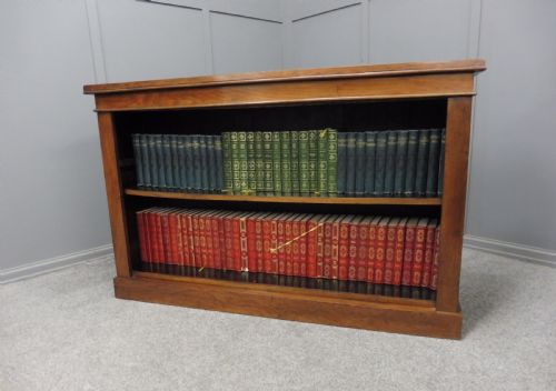 Victorian Walnut Bookcase