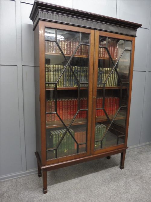 Edwardian Mahogany Bookcase