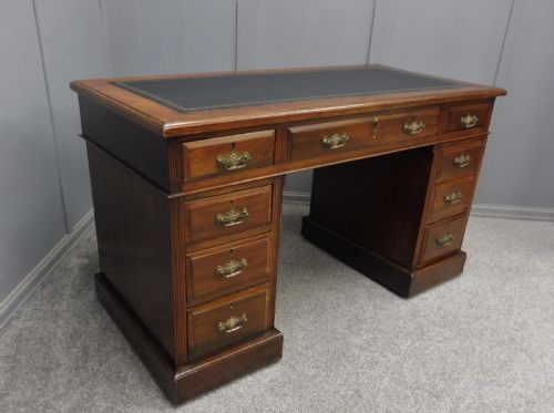 Antique Walnut Desk Circa 1900