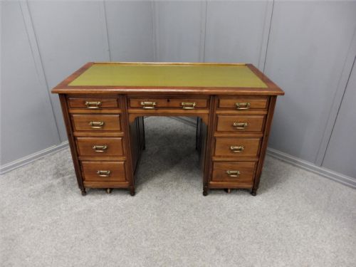 Good Quality Walnut Desk Circa 1900