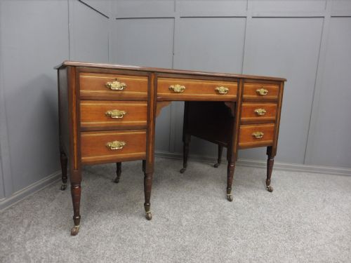 Late Victorian Mahogany Desk