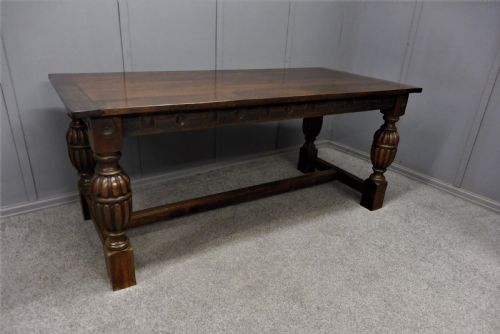 Oak Refectory Dining Table