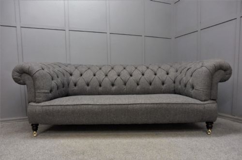 Large Fully Restored Victorian Chesterfield Sofa
