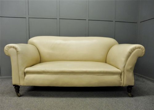 Antique Leather Chesterfield Sofa Circa 1900