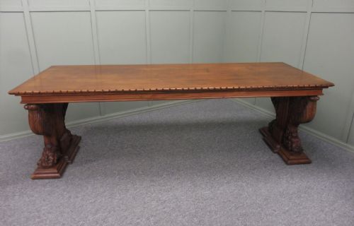 Large Anglo Indian Teak Dining Table