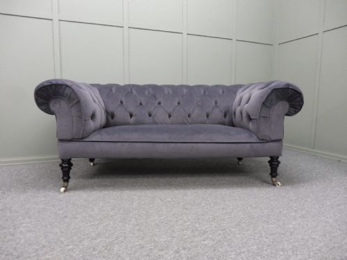 Restored Victorian Chesterfield Sofa