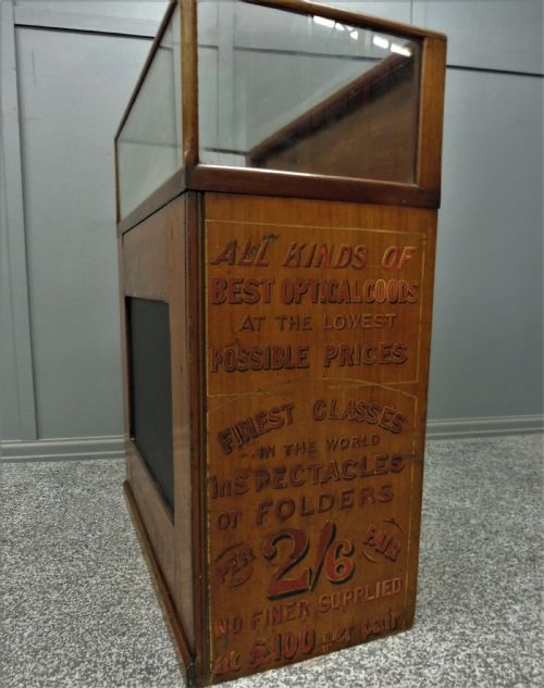 Very Rare  Victorian Spectacle Display Counter