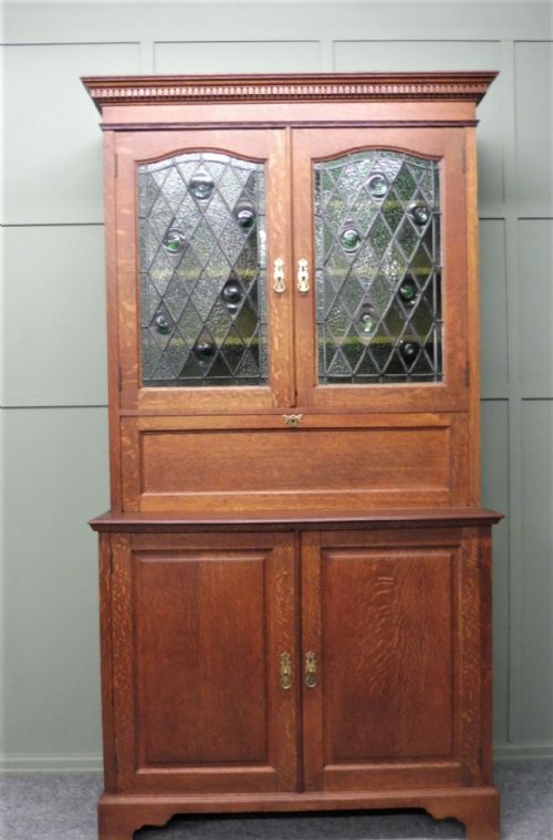 Oak Arts and Crafts Bookcase by Shapland and Petter