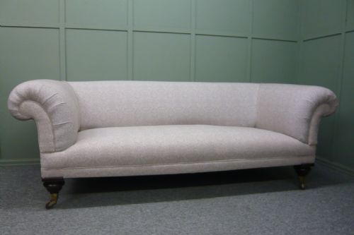 fig 1. RESTORED MID 19TH CENTURY CHESTERFIELD SOFA
