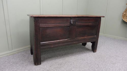 Early English Oak Coffer