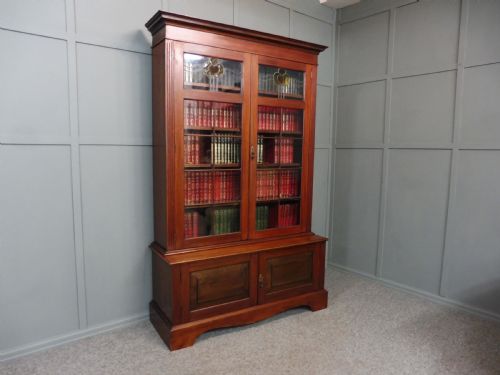 Edwardian Mahogany Bookcase
