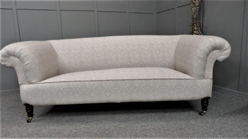 fig 1. RESTORED VICTORIAN CHESTERFIELD SOFA