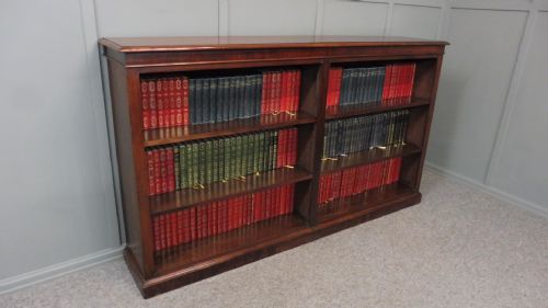 Victorian Mahogany Bookcase Circa 1890