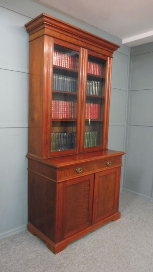 Late Victorian Mahogany Bookcase