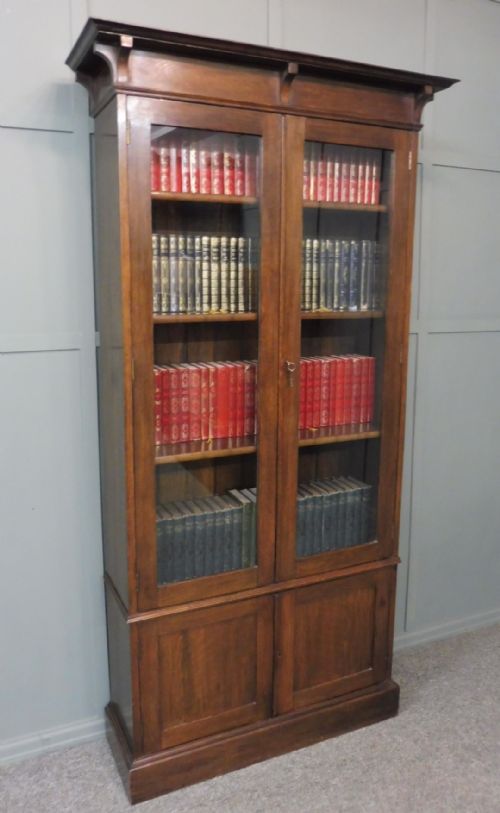 Oak Arts and Crafts Bookcase
