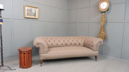 Restored Victorian Chesterfield Sofa