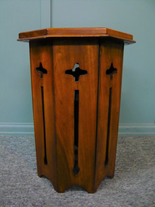 Arts and Crafts Octagonal Lamp Table C1900