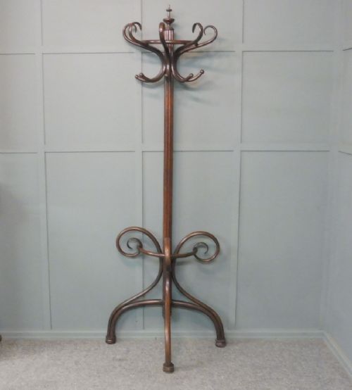 Late Victorian Bentwood Coat and  Hatstand