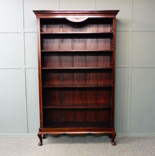 Tall Mahogany Bookcase