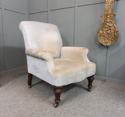 Well Shaped Victorian Armchair