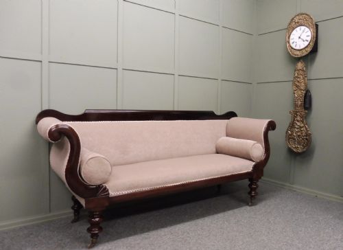 Victorian Scroll End Sofa