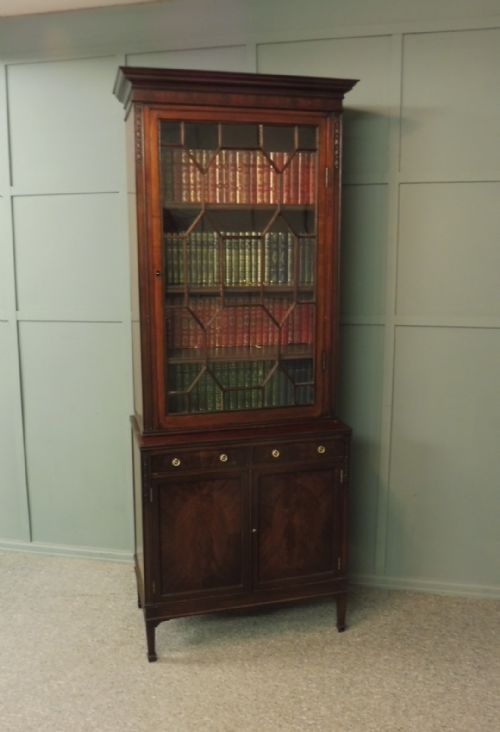 Edwardian Mahogany Bookcase