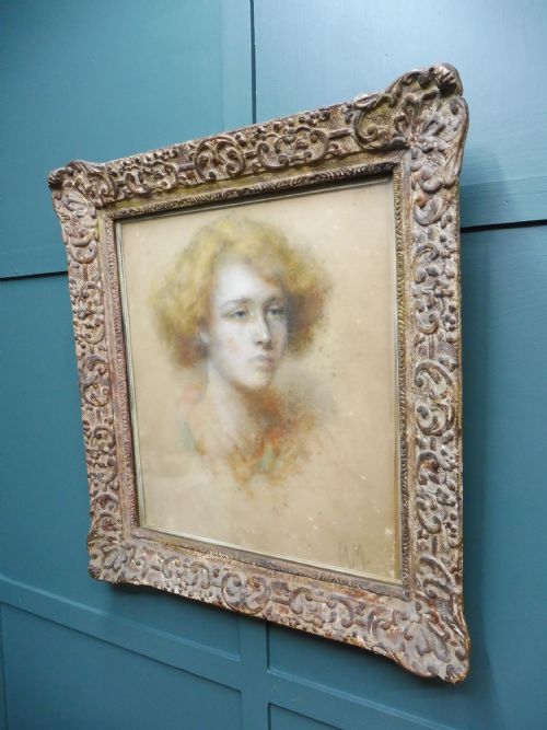fig 1. PASTEL PICTURE BY THE NOTED SCOTTISH ARTIST MARY MACLEOD