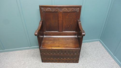 Small 18th Century Hall Bench