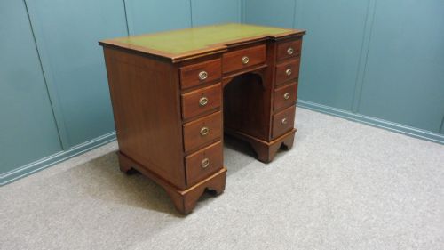 Georgian Inlaid Mahogany Desk