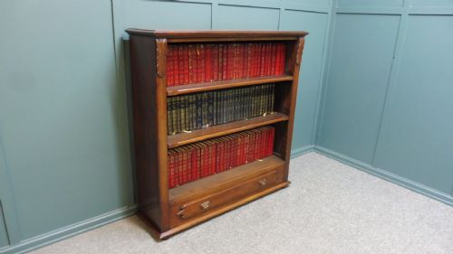 Victorian Walnut Bookcase