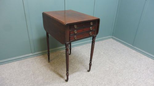 Georgian  Drop Leaf Side Table