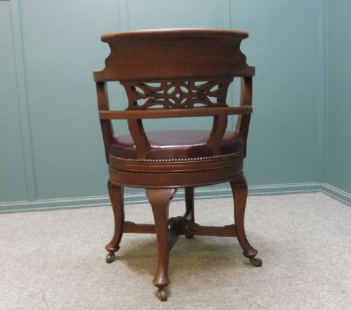 VICTORIAN SWIVEL DESK CHAIR - ADDITIONAL PHOTO 6