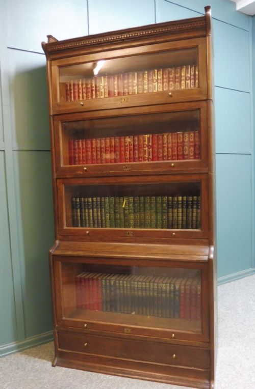 Oak Lawyers Sectional Bookcase